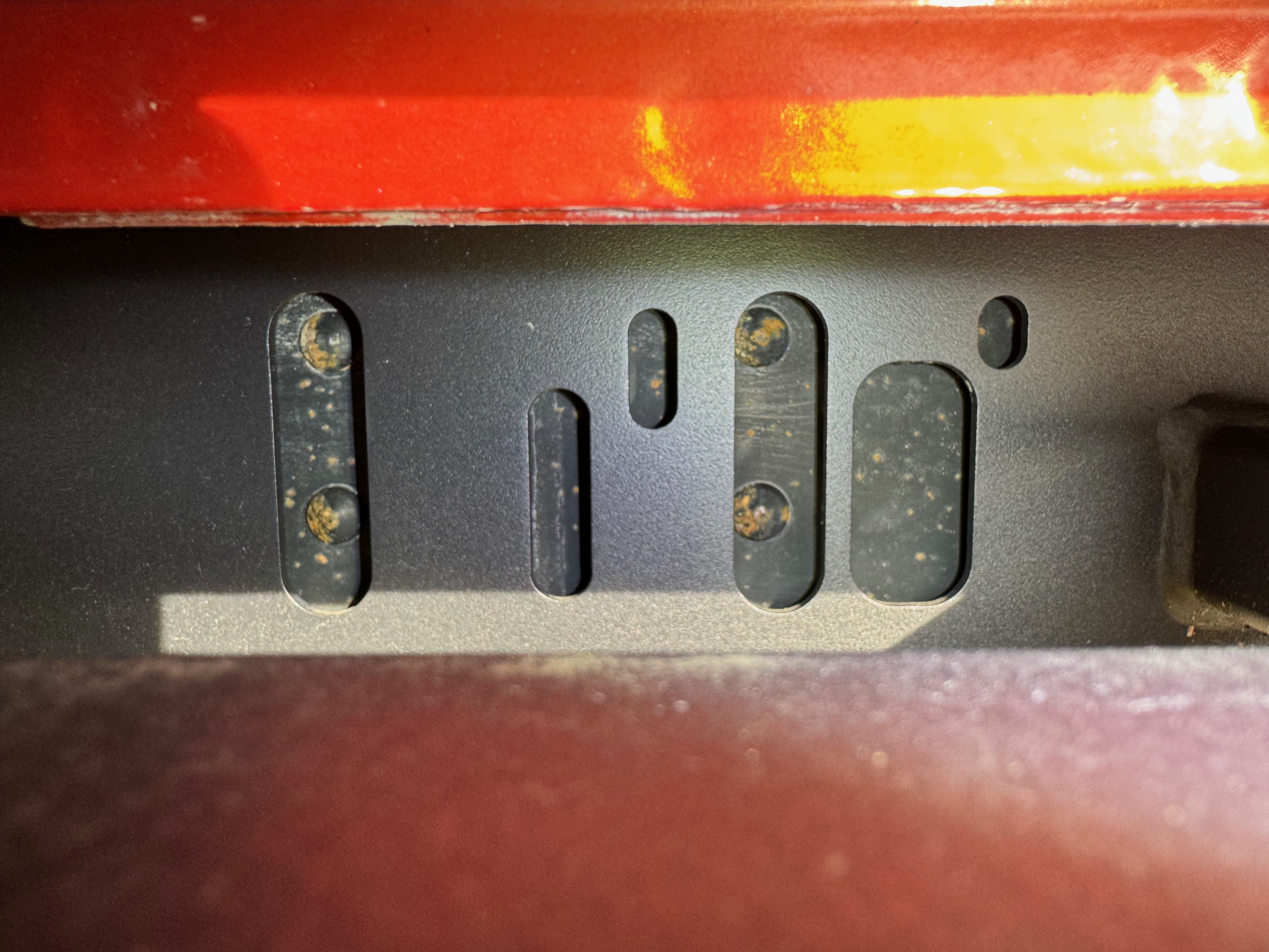 Center Bracket Rear Holes Alignment